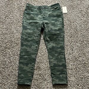 Camo Green Women's Jeans